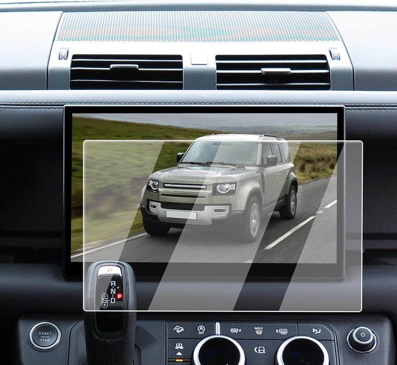 EcoZen Screen Protector For 2023-2025 Land Rover Defender - 11.4-Inch Navigation 9H Tempered Glass Screen Protector For 2023-2025 Defender 90 110 130 OCTA Accessories - Anti Fingerprints - Image 1